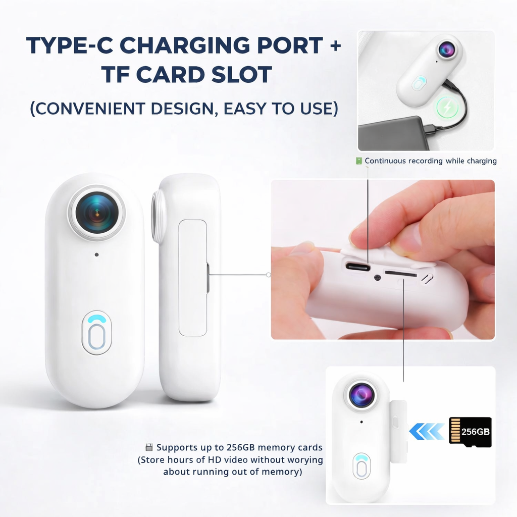 MiniCamPro™ Wearable POV Camera